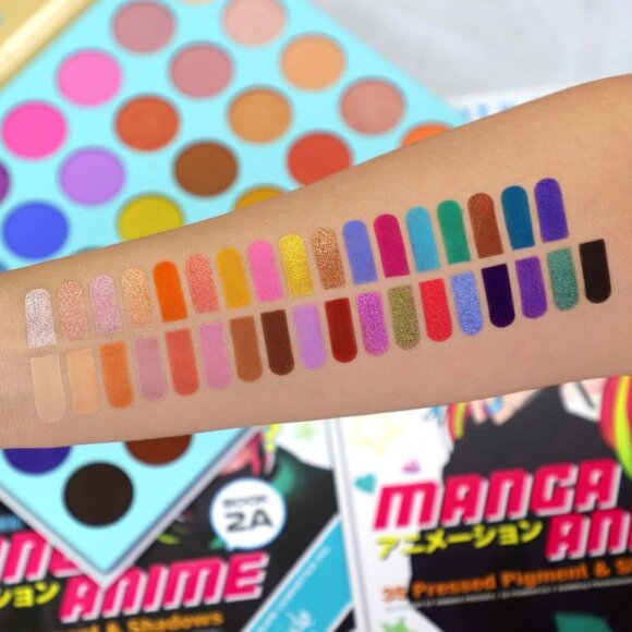 Rude Cosmetics - Japanese Manga Anime 35 Pressed Pigment Eyeshadow Palette - Picture 6 of 14